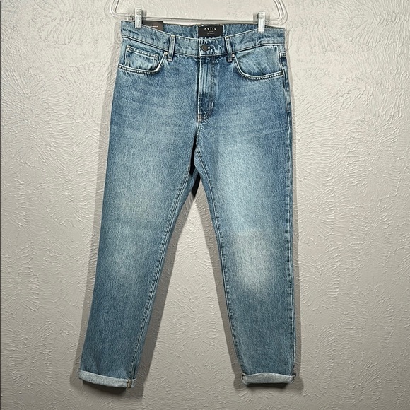 NWT DSTLD Slim 100% Cotton Blue Jeans Men's Size 32 x 32 - Picture 2 of 12